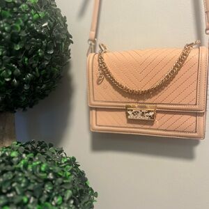 Aldo Blush Quilted Shoulder Bag